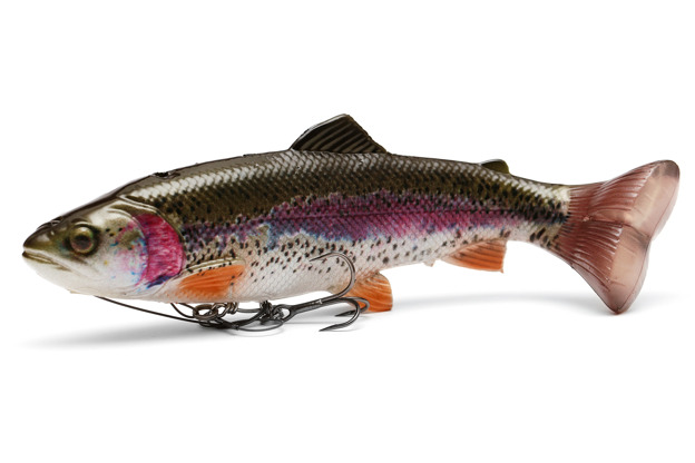 619 - SAVAGE GEAR GUMA 4D PULSETAIL TROUT - RAINBOW TROUT