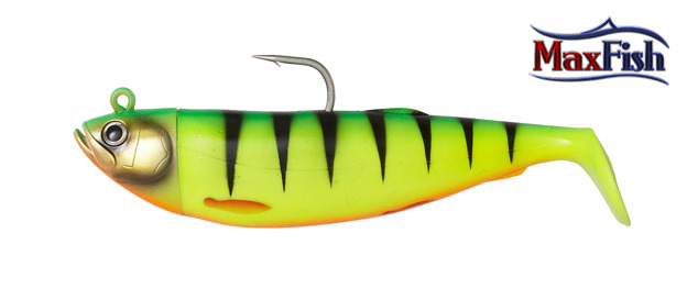 624 - SAVAGE GEAR GUMA CUTBAIT HERRING - FIRETIGER