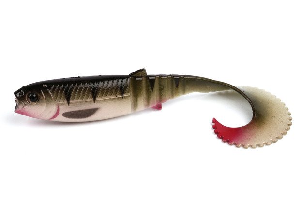 638 - SAVAGE GEAR GUMA CANNIBAL CURL TAIL - PERCH