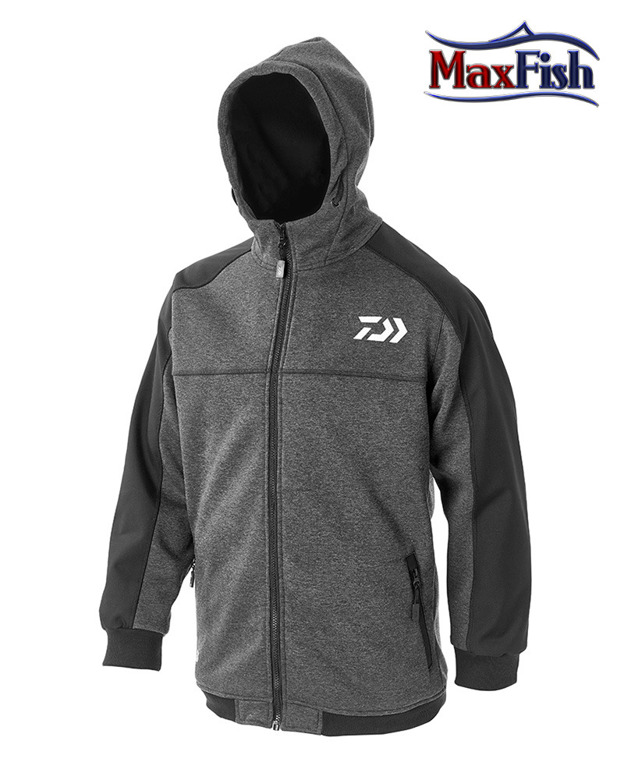 BLUZA Z KAPTUREM DAIWA - GREY