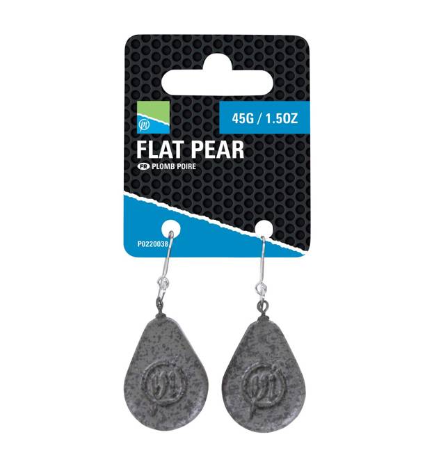 CIĘŻARKI PRESTON FLAT PEAR 30g/2szt