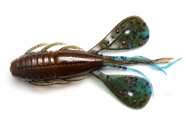 GUMA DAIWA PROREX BOTH CRAW - GREEN PUMPKIN/PURPLE 1 szt