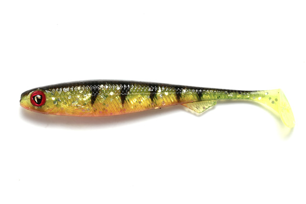 GUMA FOX RAGE SLICK SHAD - PERCH UV