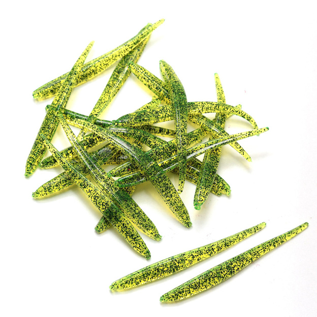 GUMA LUNKER CITY SLUG-GO 3" CHARTREUSE PEPPER -20szt