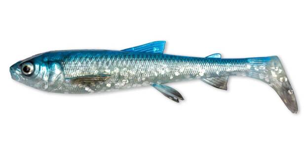 GUMA SAVAGE GEAR 3D WHITEFISH SHAD 23,0cm - BLUE SILVER