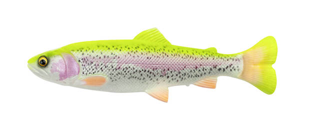 GUMA SAVAGE GEAR 4D LINE THRU PULSE TAIL TROUT - LEMON TROUT