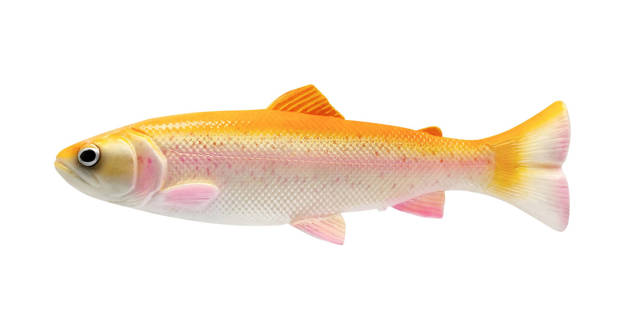 GUMA SAVAGE GEAR 4D PULSETAIL TROUT 25cm/185g - ALBINO BASE FLUO