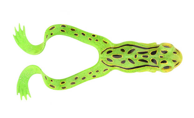 GUMA SPRO IRIS THE FROG 12cm - FLUO GREEN FROG