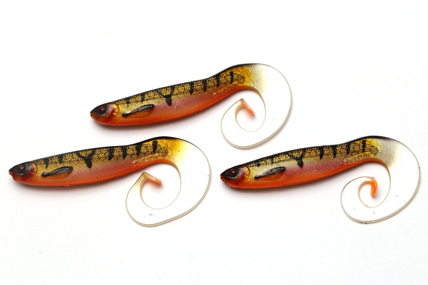 GUMA WESTIN CURL TEEZ - BLING PERCH 7cm/3szt