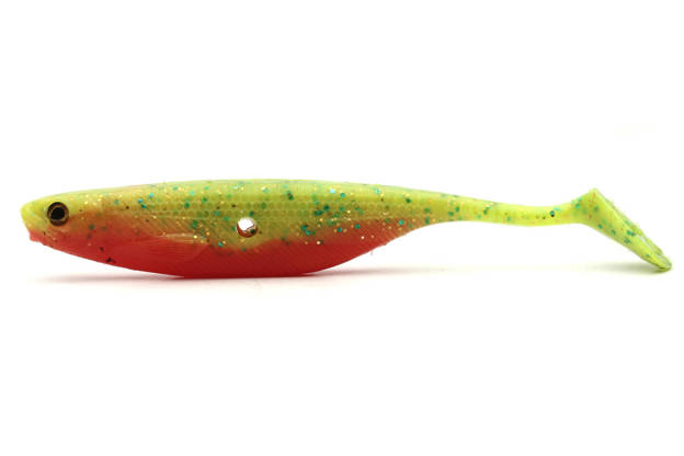 GUMA WESTIN SHAD TEEZ HOLLOW - GREEN TOMATO 1szt