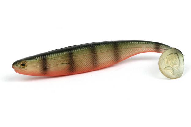 GUMA WESTIN SHAD TEEZ SLIM - LIVELY PERCH