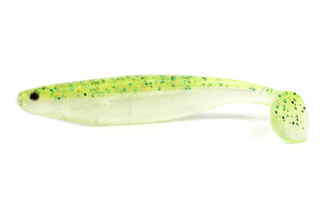 GUMA WESTIN SHAD TEEZ SLIM - SPARKLING CHARTREUSE