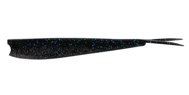 GUMA WESTIN TWINTEEZ V-TAIL - BLACK MAGIC 24cm/1szt