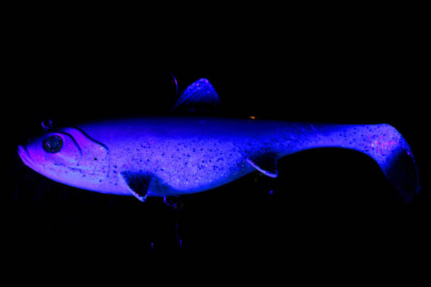 GUMA WOBBLE REPLICANT - UV SILVER BAIT FISH - FOX RAGE 