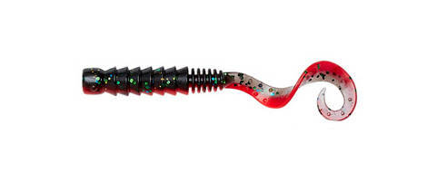 GUMY SAVAGE GEAR PRO GRUB 6,5cm - RED N BLACK