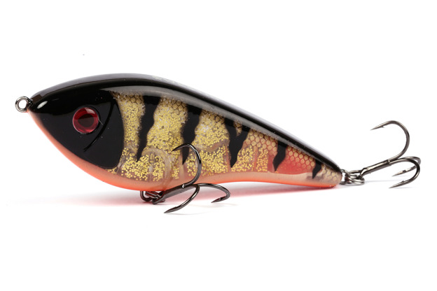 JERK WESTIN SWIM GLIDEBAIT 12cm/53g-3D GOLDEN PERCH