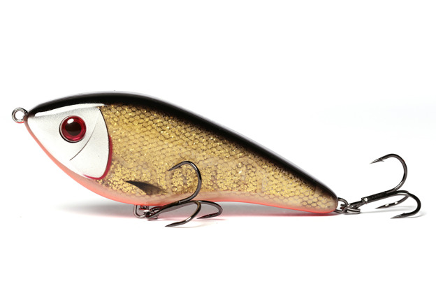 JERK WESTIN SWIM GLIDEBAIT 12cm/58g-3D OFFICIAL ROACH