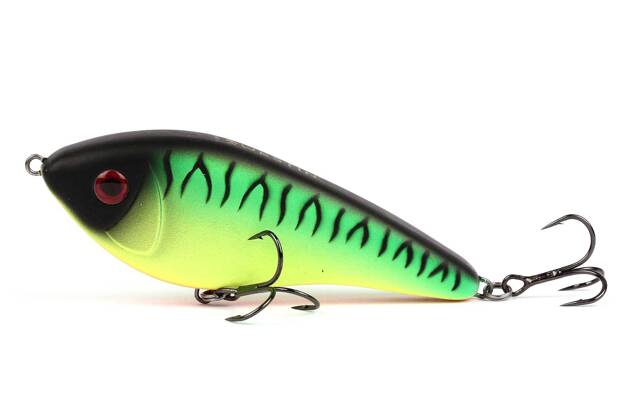 JERK WESTIN SWIM GLIDEBAIT SILENT 12cm/55g - FIRETIGER