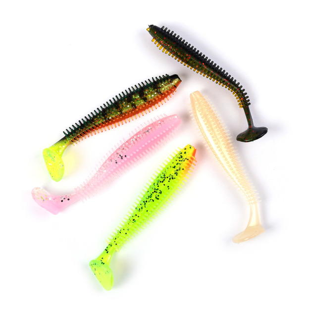 NMC014 - FOX RAGE ZESTAW GUM SPIKEY SHADS UV MIXED 6cm