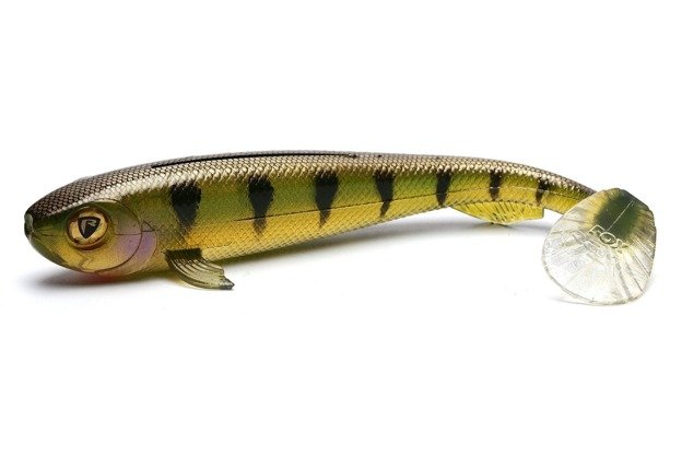 NSC041 - FOX RAGE GUMA SUPER SLICK SHAD 23cm - STICKLEBACK UV