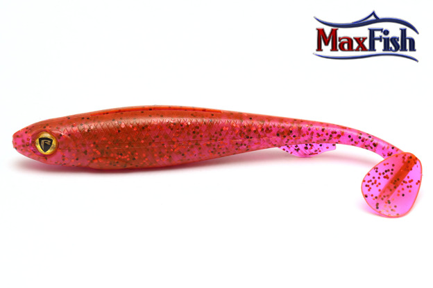 NSL1 - FOX RAGE GUMA SLICK SHAD - RASPBERRY UV