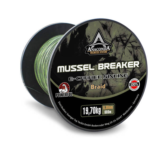 PLECIONKA ANACONDA X-8 CARRIER MUSSEL BREAKER 0,32mm/600m