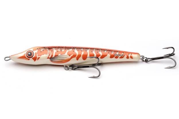 QJA009 - SALMO WOBLER JACK FLOATING 18cm - ALBINO PIKE