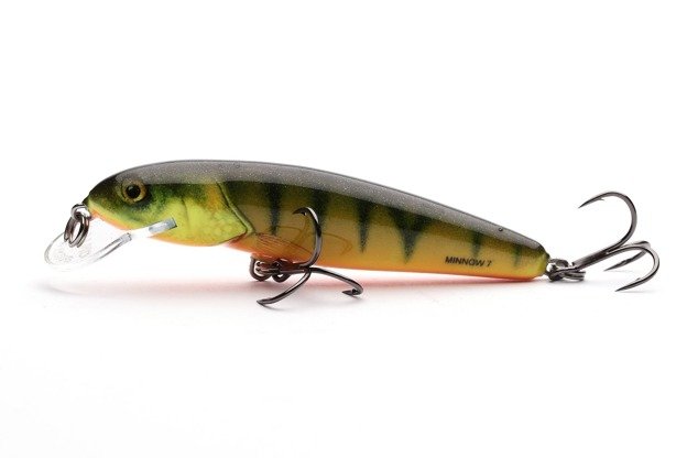 QMW025 - SALMO WOBLER MINNOW F 7cm-HOT PERCH