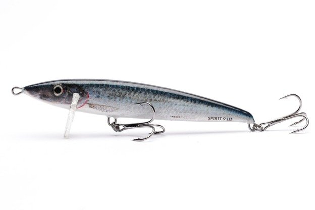 SP70SBLUE - HUNTER WOBLER SPIRIT III 70mm/9g - BLUE