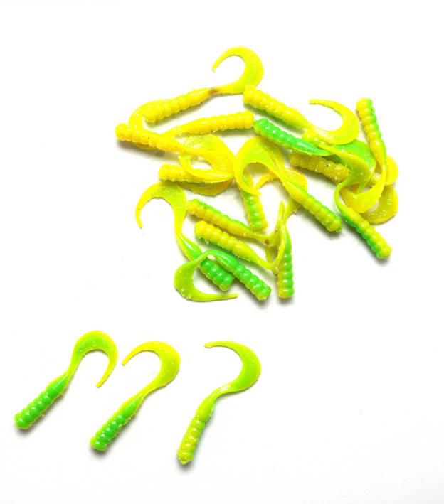 TWISTER BERKLEY POWER GRUB WALLEYE 5cm/20szt