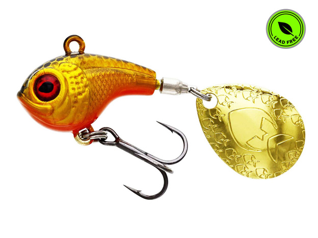 WIRUJĄCY OGONEK WESTIN DROPBITE SPIN TAIL JIG - GOLD RUSH