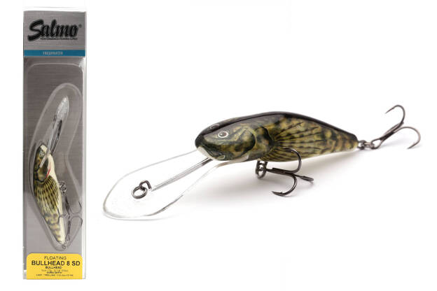 WOBLER SALMO BULLHEAD SDR - BULLHEAD 8cm