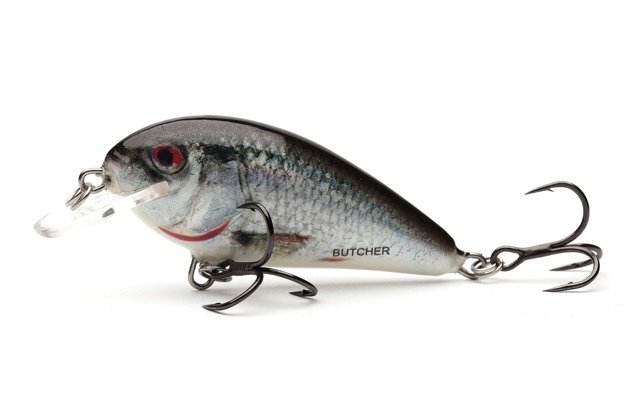 WOBLER SALMO BUTCHER FLOATING 5cm-HOLOGRAPHIC REAL DACE