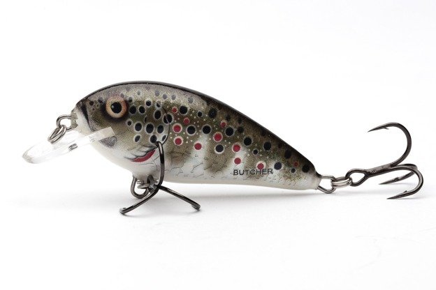 WOBLER SALMO BUTCHER SINKING 5cm-HOLOGRAPHIC BROWN TROUT