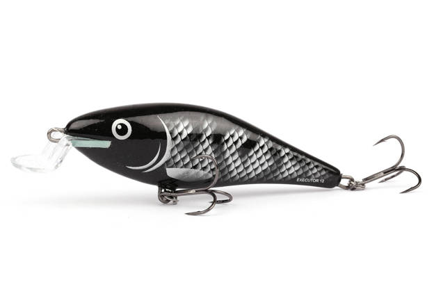 WOBLER SALMO EXECUTOR SHALLOW RUNNER 12cm- BLACK SHADOW