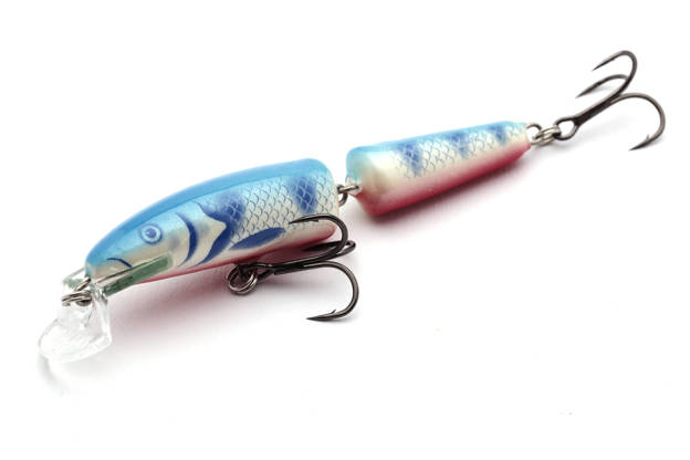 WOBLER SALMO FANATIC F 7cm - BLUE PERCH RED BELLY