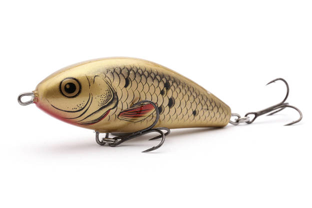 WOBLER SALMO FATSO FLOATING 10cm - GOLDEN BAIT