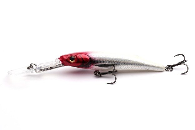 WOBLER SALMO FREEDIVER SDR 9cm- HOLOGRAPHIC RED HEAD