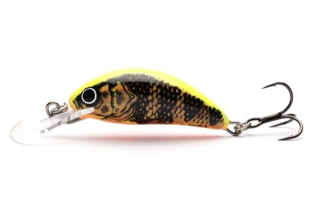 WOBLER SALMO HORNET FLOATING 3,5cm- GOLD FLUO PERCH