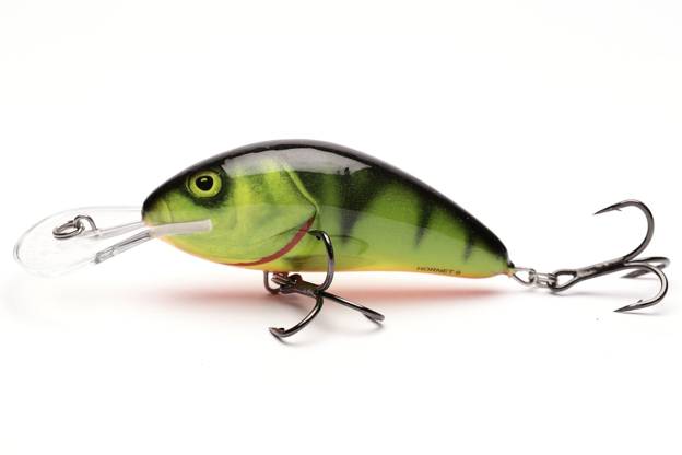 WOBLER SALMO HORNET FLOATING 9cm- HOT PERCH