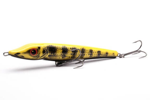 WOBLER SALMO JACK SINKING 18cm - BLACK WIDOW