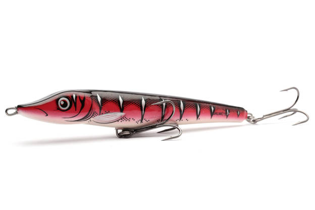 WOBLER SALMO JACK SINKING 18cm - RED WAKE