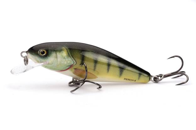 WOBLER SALMO PERCH FLOATING 12cm - PERCH