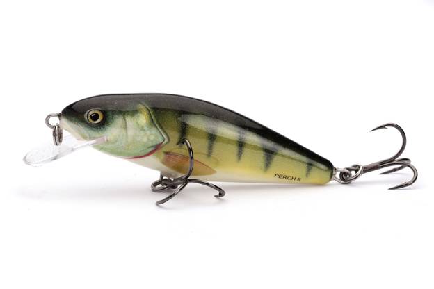 WOBLER SALMO PERCH FLOATING 8cm - PERCH