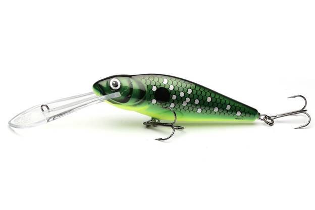 WOBLER SALMO PERCH SDR 14cm - FLUORO GREEN