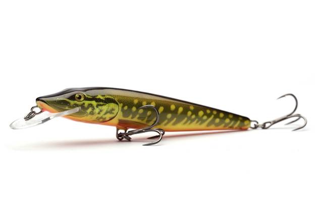 WOBLER SALMO PIKE FLOATING 9cm-HOT PIKE