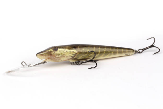 WOBLER SALMO PIKE FLOATING 9cm-REAL PIKE