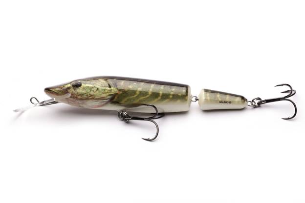 WOBLER SALMO PIKE JOINTED DEEP RUNNER 11cm - REAL PIKE