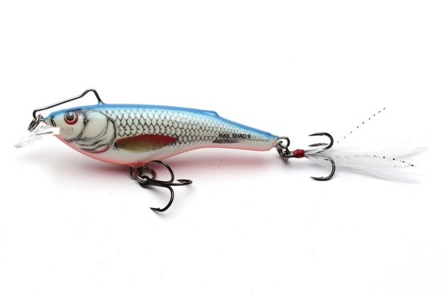 WOBLER SALMO RAIL SHAD S - DACE BLUE 6cm