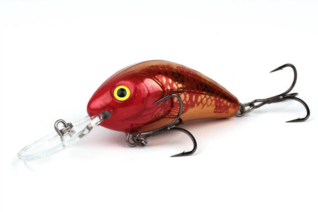 WOBLER SALMO RATTLIN HORNET F 3,5cm- GOLDEN RED HEAD